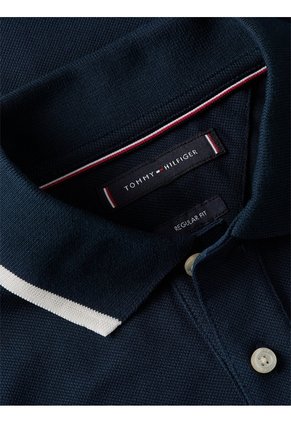 Polo Multicolor De Corte Regular Con Diseño De Rayas En Las Mangas Tommy Hilfiger