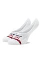 Pack De 2 Calcetines Invisibles Blanco-Amarillo Tommy Hilfiger de Tommy Hilfiger