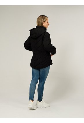 Chaqueta Negra Ligera Acolchada Tommy Hilfiger