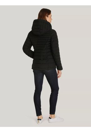 Chaqueta Negra Ligera Acolchada Tommy Hilfiger