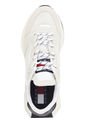 Tenis De Running Color Block Dentadas Hombre Beige Tommy Hilfiger de Tommy Hilfiger