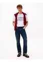Camiseta Blanca De Cuello Redondo Con Logo Gráfico Tommy Hilfiger de Tommy Hilfiger