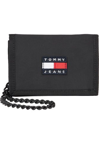 Cartera Plegable En Tres Partes Hombre Negro Tommy Hilfiger Tommy Hilfiger
