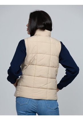 Chaleco Negro De Cuello Alto Con Cierre De Cremallera  Tommy Hilfiger