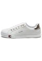 Tenis Blanco-Dorado Tommy Hilfiger de Tommy Hilfiger