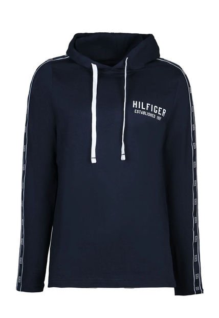 Sueter Con Hoodie Hombre Azul Tommy Hilfiger