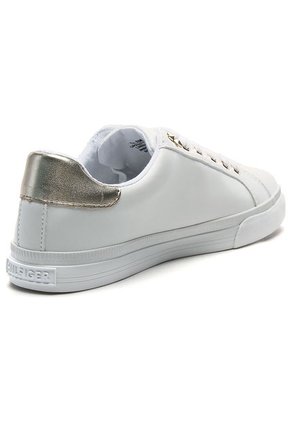 Tenis Blanco-Dorado Tommy Hilfiger