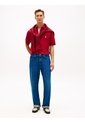 Polo Rojo Archive Crest Con Logo Tommy Hilfiger de Tommy Hilfiger