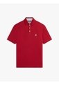 Polo Rojo Archive Crest Con Logo Tommy Hilfiger de Tommy Hilfiger