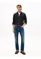 Camiseta Negra Manga Larga De Punto Piqué Featherweight Tommy Hilfiger de Tommy Hilfiger