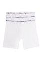 3 Pack De Boxer Brief Blancos En Algodón Tommy Hilfiger de Tommy Hilfiger
