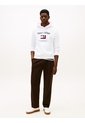 Buzo Blanco Con Capota Con Logo Gráfico Tommy Hilfiger de Tommy Hilfiger