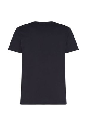 Camiseta Slim Fit Azul Cuello En V Esencial Algodón Para Hombre Tommy Hilfiger