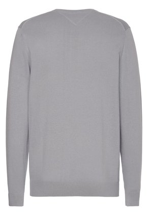 Saco Gris Tejido Essential De Cuello V