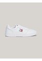 Tenis Blanco De Cuero Color Block Tommy Hilfiger de Tommy Hilfiger