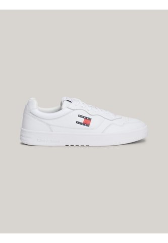 Tenis Blanco De Cuero Color Block Tommy Hilfiger Tommy Hilfiger