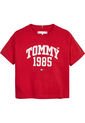Camiseta Con Logo Universitario Niña Rojo Tommy Hilfiger de Tommy Hilfiger