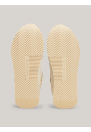 Tenis Blanco Elevated Con Suela Dentada Fina Tommy Hilfiger