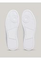 Tenis Blanco De Cuero Color Block Tommy Hilfiger de Tommy Hilfiger