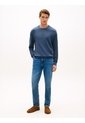Saco Azul Con Cuello Redondo Y Logo Bordado Tommy Hilfiger de Tommy Hilfiger