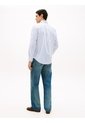 Camisa Blanca Flex Polin Con Rayas Tommy Hilfiger de Tommy Hilfiger
