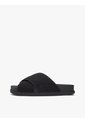 Sandalias Negro Con Tiras Cruzadas De Tejido Denim Tommy Hilfiger de Tommy Hilfiger