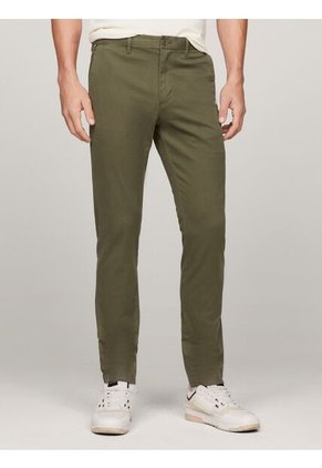 Pantalón Verde Chino 1985 Bleecker De Pima Tommy Hilfiger