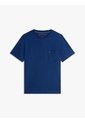 Camiseta Azul De Cuello Redondo Con Bolsillo Tommy Hilfiger de Tommy Hilfiger