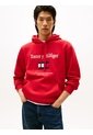 Buzo Rojo Con Capota Con Logo Gráfico Tommy Hilfiger de Tommy Hilfiger