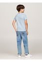 Camiseta Niño Celeste Essential De Cuello Redondo Tommy Hilfiger de Tommy Hilfiger
