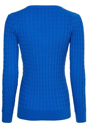 Saco Manga Larga Clásico Mujer Azul Tommy Hilfiger