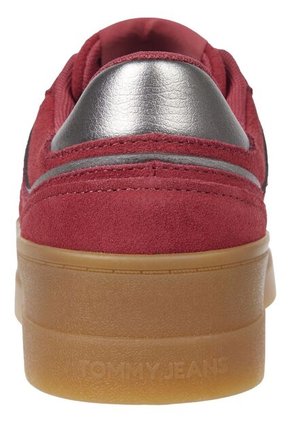 Tenis Rojo The Greenwich Con Plataforma Tommy Hilfiger
