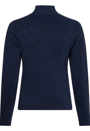 Saco Con Cuello De Tortuga Mujer Azul Tommy Hilfiger