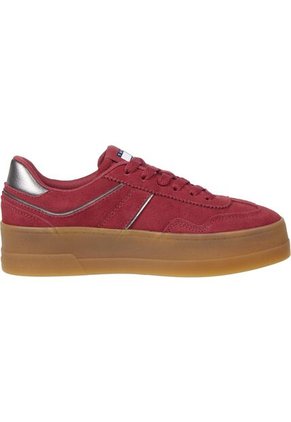 Tenis Rojo The Greenwich Con Plataforma Tommy Hilfiger