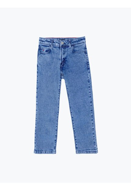 Jeans Azul Modern De Corte Recto Tommy Hilfiger
