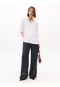 Camisa Blanca De Popelín Con Corte Oversize Tommy Hilfiger de Tommy Hilfiger