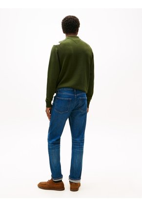 Jeans Azul Denton Estilo Clásico Tommy Hilfiger