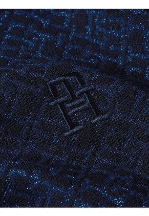 Saco Con Cuello De Tortuga Mujer Azul Tommy Hilfiger