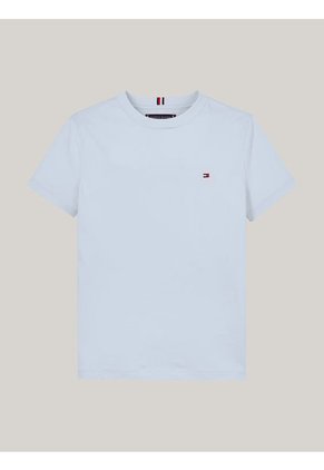 Camiseta Niño Celeste Essential De Cuello Redondo Tommy Hilfiger