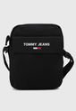 Bolso Manos Libres Negro-Blanco Tommy Jeans de Tommy Hilfiger