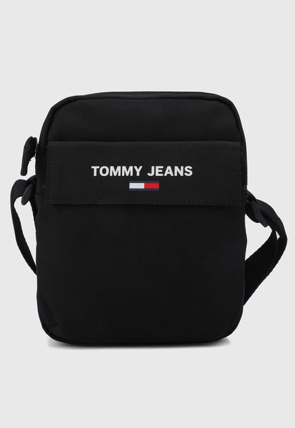 Bolso Manos Libres Negro-Blanco Tommy Jeans