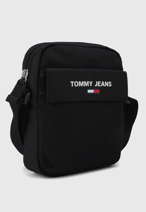 Bolso Manos Libres Negro-Blanco Tommy Jeans