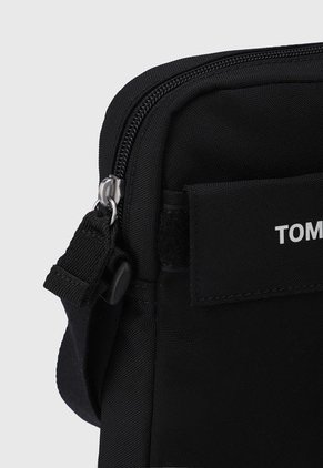 Bolso Manos Libres Negro-Blanco Tommy Jeans