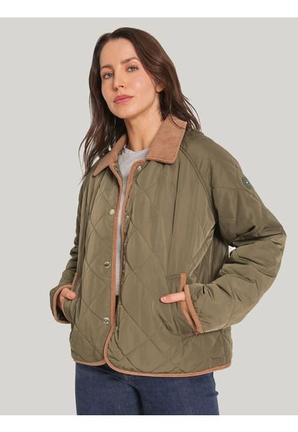 Chaqueta Verde Quilted Reversible Tommy Hilfiger
