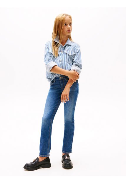 Jeans Azul Acampanados Tommy Hilfiger