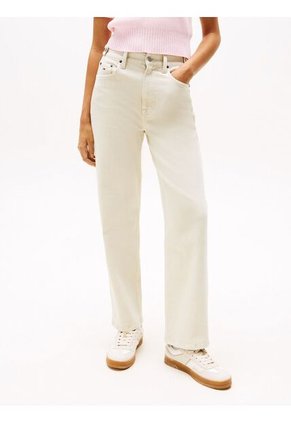 Pantalón Beige De Cinco Bolsillos De Corte Slim Tommy Jeans