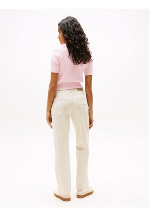 Pantalón Beige De Cinco Bolsillos De Corte Slim Tommy Jeans