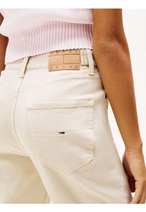 Pantalón Beige De Cinco Bolsillos De Corte Slim Tommy Jeans