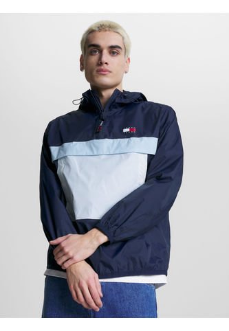 Chaqueta Plegable Color Block De Hombre Azul Tommy Jeans Tommy Hilfiger