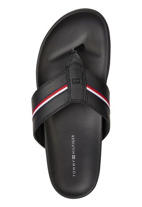 Sandalias Distintivas Hombre Negro Tommy Hilfiger